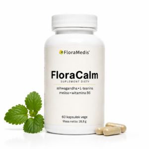FloraCalm - Ashwagandha, Melisa lekarska, L-teanina, Witamina B6