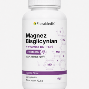 Magnez Bisglicynian + Potas + witamina B6 (P-5-P)